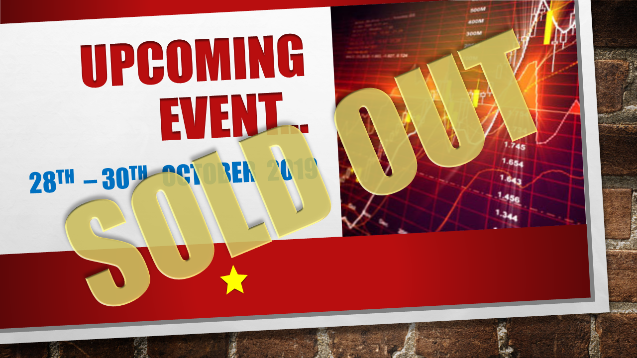 October2019 Event - Sold Out